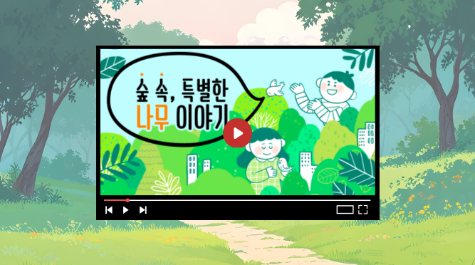 숲속 특별한 나무 이야기